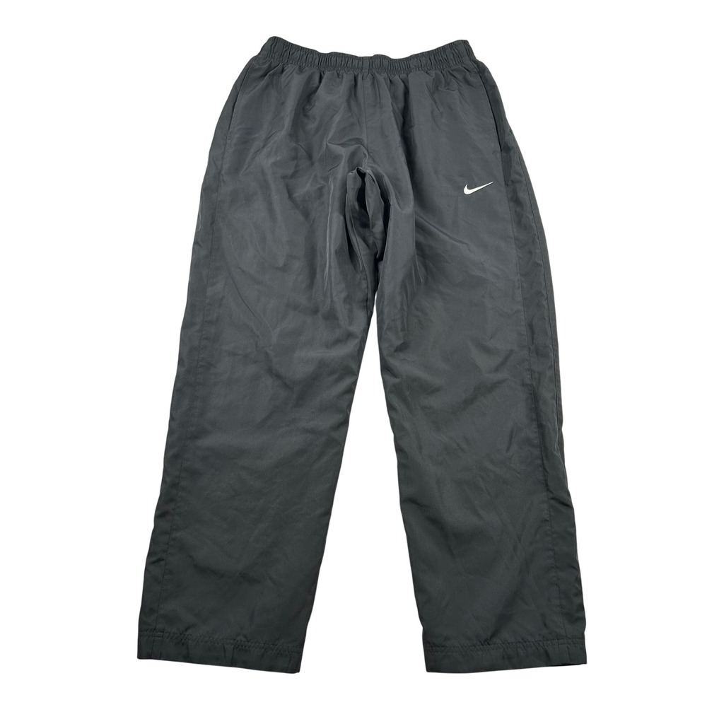 Nike Track Pants Mens XL Straight Leg Anthracite Gray Mesh Lined 644835-060